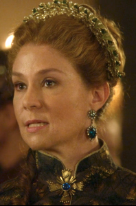 Reign Screencap - Catherine's blue jewelry