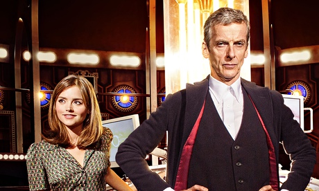 Peter Capaldi and Jenna Coleman in Doctor Who